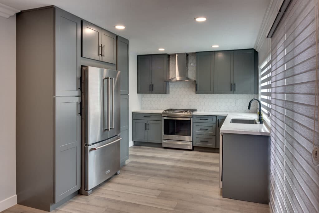 Kitchen Remodel with Luxury Vinyl Flooring